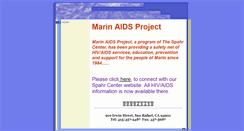 Desktop Screenshot of marinaidsproject.org